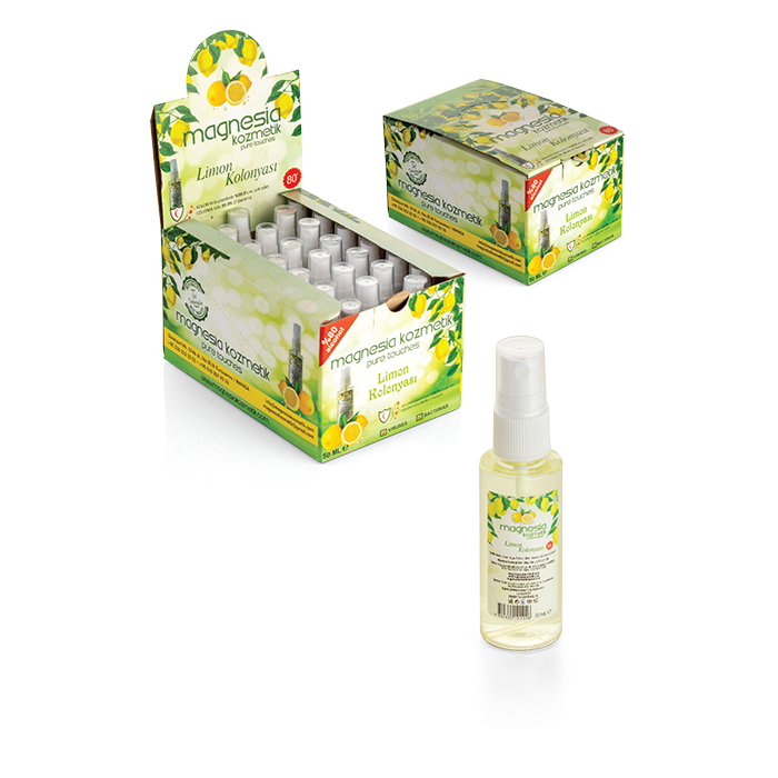 limon kolonyası 50ml kutu